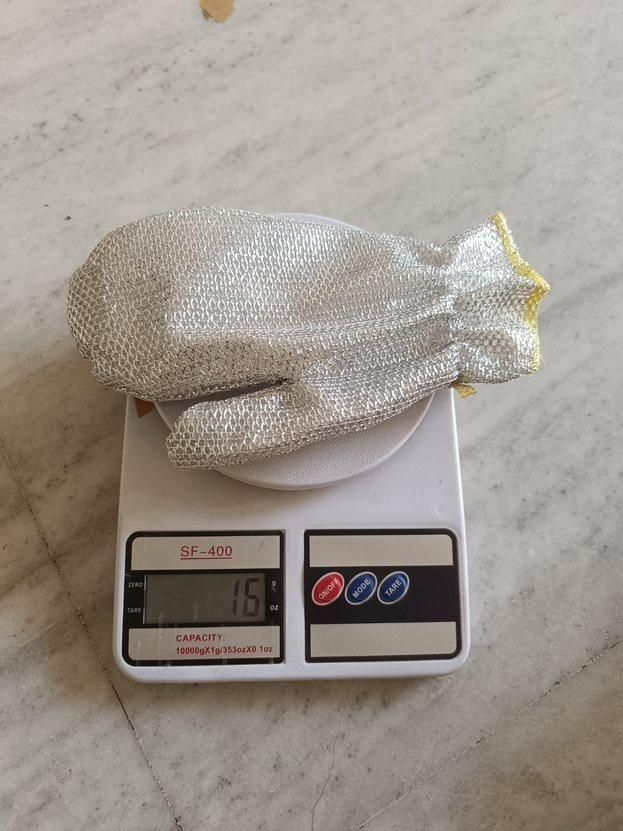 Wire Dishwashing Gloves(Pack of 2)